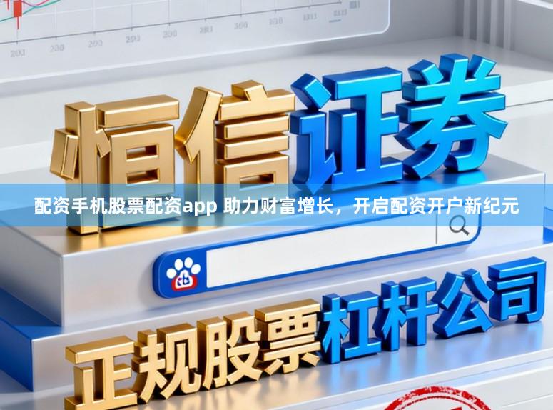 配资手机股票配资app 助力财富增长，开启配资开户新纪元